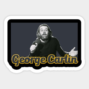 George Carlin Sticker